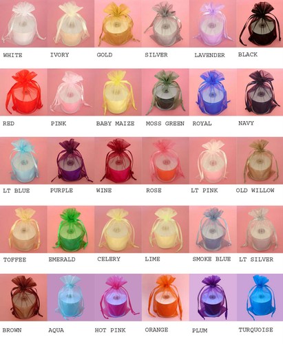 Sacchetto organza 6x9 - ",