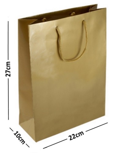 Grandi sacchetti regalo oro - grandi,