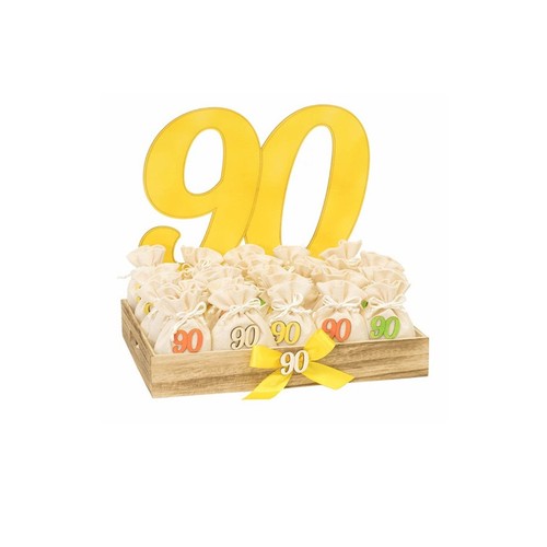 Bomboniera anni compleanno - 90,