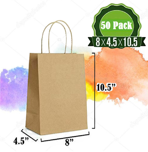 Sacchetti kraft regalo carta