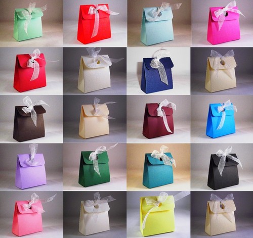 Box bag bomboniere - box,